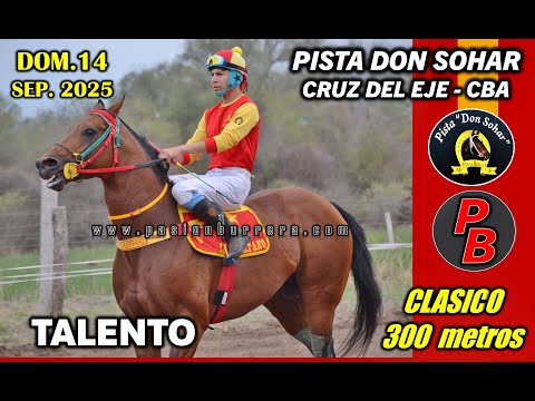 TALENTO: PISTA DON SOHAR - CRUZ DEL EJE (14-09-2025)