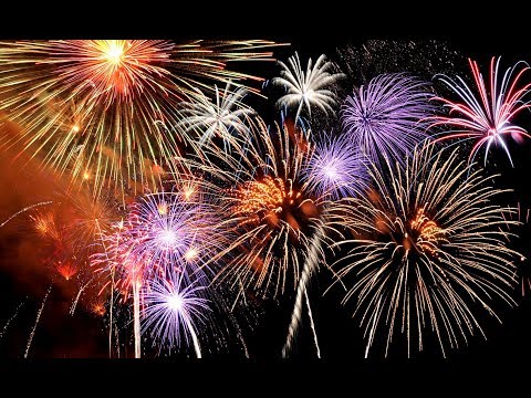 [10 Hours] Fireworks SLOW MOTION - Video & Audio [1080HD] SlowTV