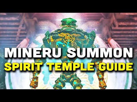 Zelda Tears of the Kingdom - How to get the Mineru Robot Summon (Fifth Sage - Spirit Temple Guide)