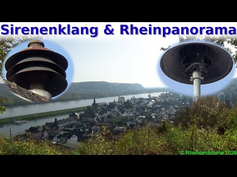 Probealarm Remagen - E57-Sirenen - Sirenenkonzert über den Dächern von Oberwinter