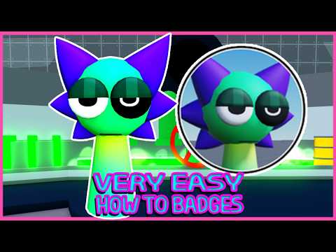 Roblox Update - How to get Sulfur Pyramixed Badge in 3D SPRUNKI SIM