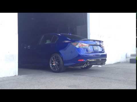 A'Pexi N1-X Evolution Extreme Exhaust on Lexus GS F