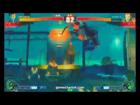 SF4 120708 - FZ(Viper) vs. Yoshiwo(Guile) 1