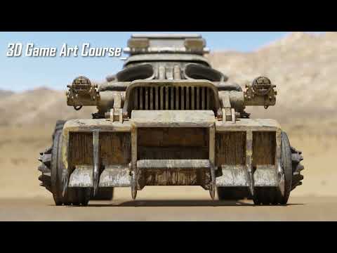 Art Bully Training Center 3D Game Art online course - commercial video