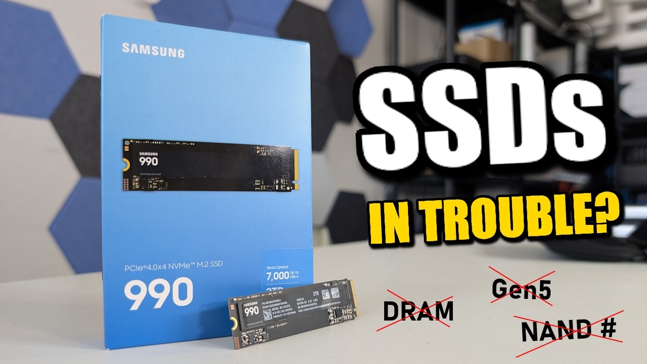 The Samsung 990 SSD and is the Consumer SSD Market Dead?