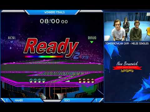 TLAN 2019 Melee Singles - Maher (Marth) vs EGO (Captain Falcon) Winners Finals