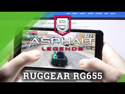 Gameplay of Asphalt 9 on RugGear RG655 – Demanding Settings