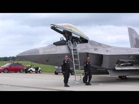 F-22 Raptor Launch: 2018 Air Power Over Hampton Roads (Sunday)