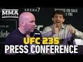 UFC 235 Press Conference - MMA Fighting