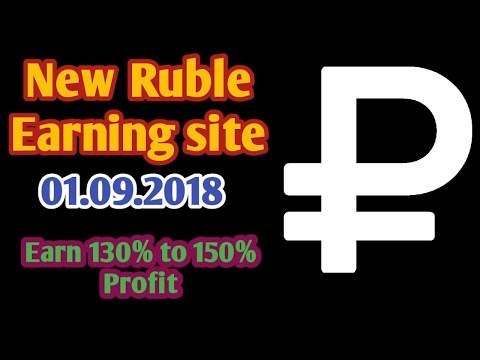 New Ruble Earning Sites of the Day. Earn 130% to 150 Profit on 50 Mins. Hyips daily
