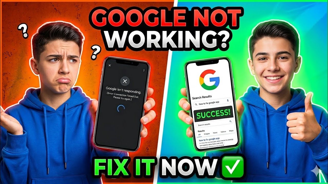 Fix google search not working | google not working on android | google nahi chal raha hai kya karen
