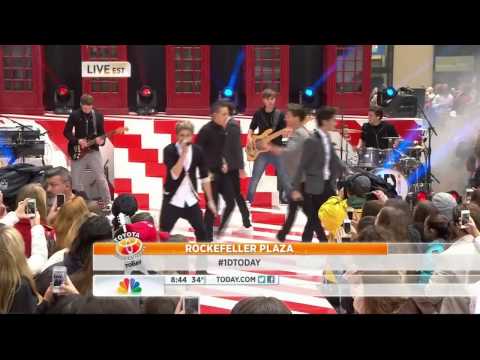 One Direction - Live While We're Young @ Todays Show 13/11/12