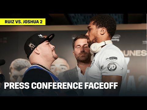 Andy Ruiz Jr. & Anthony Joshua Face Off, IBHOF Class Of 2020 Announced | Fight-Size Boxing Update