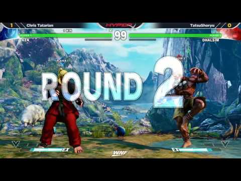 WNF 2.8 SFV - Chris Tatarian (Ken) vs TatsuShoryu (Dhalsim)