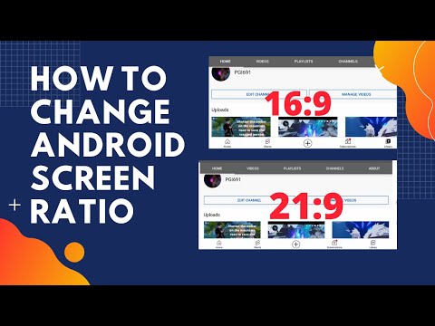 How to change Android Screen Ratio