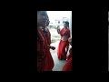 Sexy Aunty Navel Show Off Teej Dance