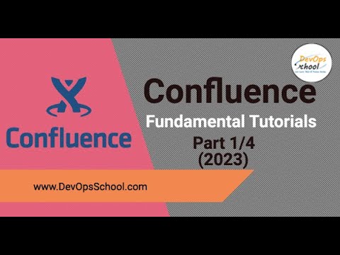 Confluence Fundamental Tutorials (2023)- Part - 1/4