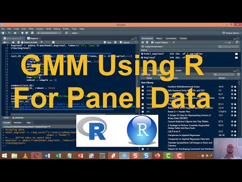Generalized Method of Moments (GMM) for Panel Data In R (System GMM, Difference GMM, Dummy variable)