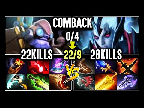 Kaccel Tilted Tinker Rage Buy Back Intense Game vs New Meta Venge - Perfect Team Gameplay Dota 2