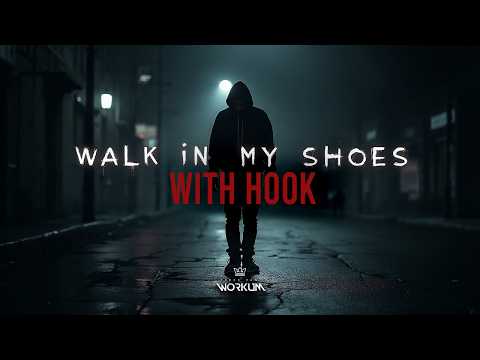 "Walk In My Shoes" (with Hook) | Rap Instrumental | Sad Piano Beat
