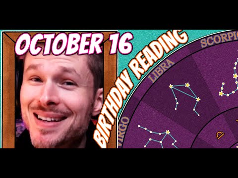 'Secret Language of Birthdays' October 16 Birthday Reading 🎈