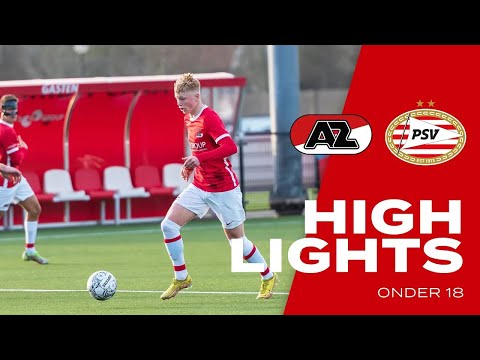 ⚡️ 𝗕𝗜𝗚 𝗚𝗔𝗠𝗘! | Highlights AZ - PSV | Onder 18