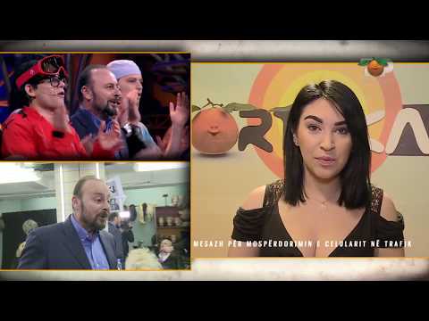 Portokalli, 4 Mars 2018 - Mesazhi sensibilizues (Portokallia per perdorimin e celularit ne trafik)