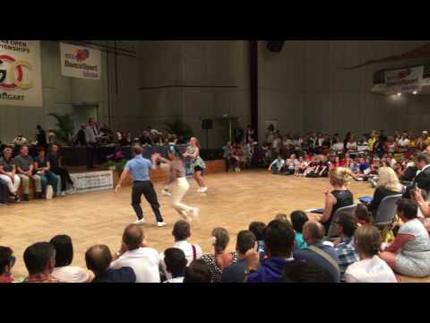 European Championship Boogie Woogie 2016 Heat 17 - Thomas & Stine