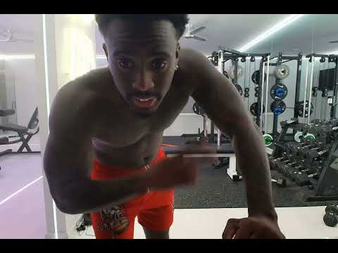 working out to better my health day 1