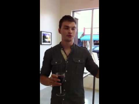 Nathan introducing the opening of his show