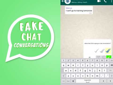 Fake chat - Pranks mobile jokes app