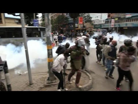 Kenyan police fire tear gas as protestors gather in Nairobi | AFP
