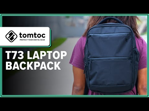 tomtoc TechPack-T73 X-Pac Laptop Backpack Review (3 Weeks of Use)