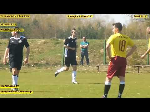 TS Stale - KS Żupawa (2-1 Wierzgacz Paweł) 20.04.2019  Klasa "A"