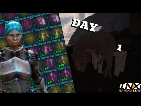 How a Solo Claimed the Center Pearl Cave On Day 1! - ARK: Survival Evolved