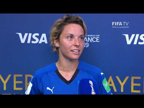 Valentina Giacinti – Player of the Match – Italy v China PR