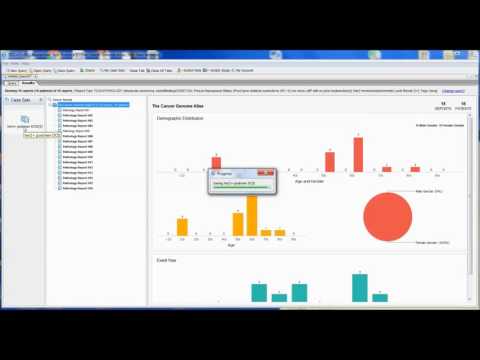 Explore the TCGA clinical dataset through TIES