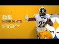 Najee Harris wins NFL Offensive Rookie of the Month | Pittsburgh Steelers