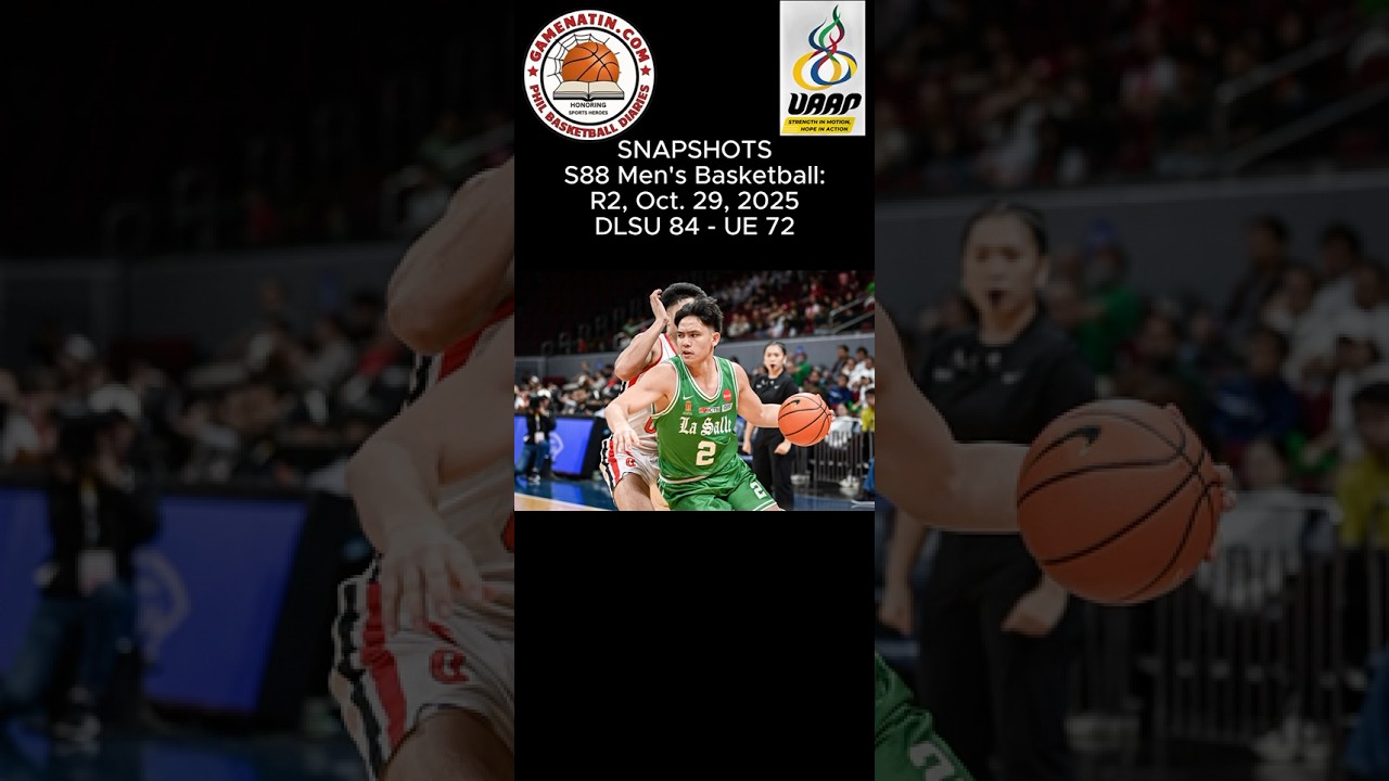 Snapshots: Men's Basketball - DLSU 84 - UE 72