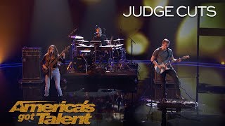 We Three: Sibling Band Perform Touching Original Called &quot;Lifeline&quot; - America&#39;s Got Talent 2018