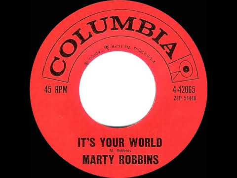 1961 Marty Robbins - It’s Your World