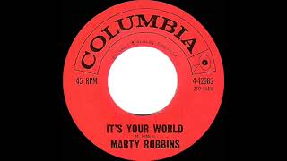 1961 Marty Robbins - It’s Your World
