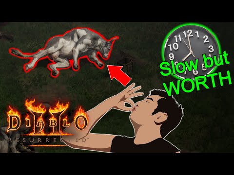 Time spent on 100 cow runs(hell). MF Summoner Necro [Drop highlights] | Diablo 2 Resurrected