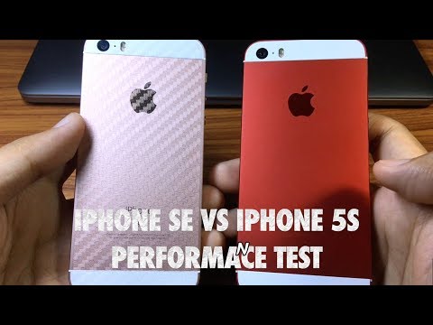 iPhone SE VS iPhone 5s iOS 12 Performance Test Game, Apps, Features