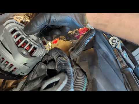 Saab 9-3 TiD 16v Alternator replacement - Actually not that bad of a job