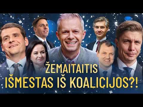 ŽEMAITAITIS IŠ KOALICIJOS - LAIKYKITĖS TEN! | VYRIAUSYBĖ | PALUCKAS, ADOMAVIČIUS, SINKEVIČIUS & KT.