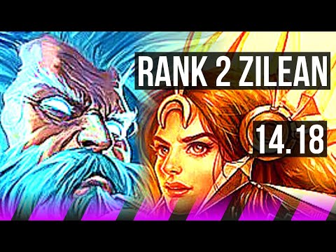 ZILEAN & Zyra vs LEONA & Ziggs (SUP) | Rank 2 Zilean, 1/2/9 | NA Challenger | 14.18