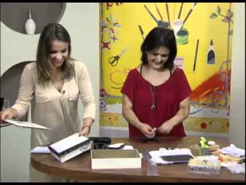 Mulher.com 21/12/2011 - Caixa branca com preto arabesco 2/2