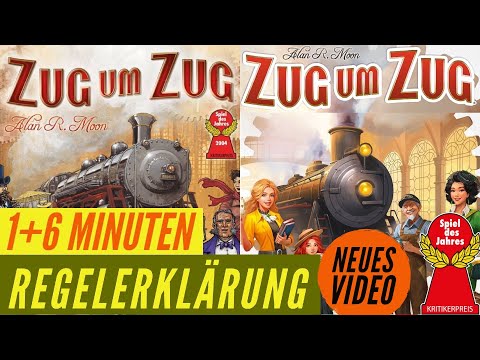 Zug um Zug Regeln Anleitung Erklärung Regelvideo Spiel des Jahres 2004 Neues Video