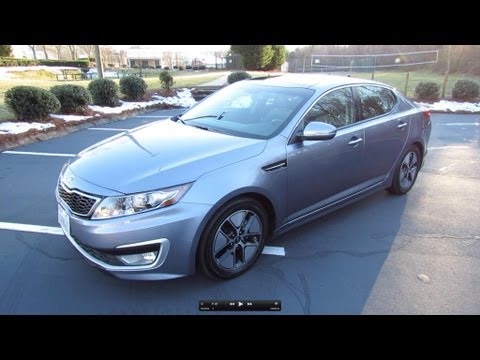 2012 Kia Optima Hybrid Premium Start Up, Exhaust, Test Drive, and In Depth Review